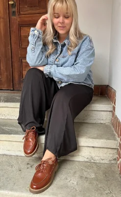 Best Loafers - The Walk - Leather Cognac Loafers & Ballerinaer