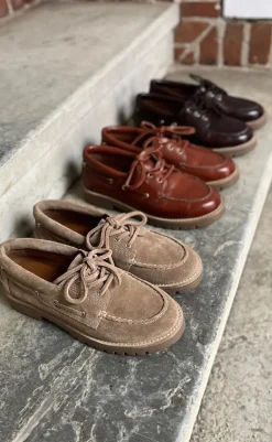 Best Loafers - The Walk - Leather Cognac Loafers & Ballerinaer