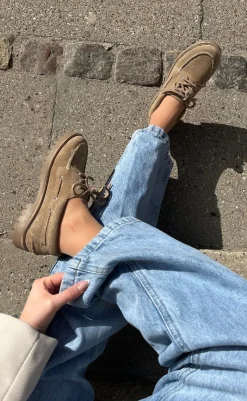 Online Loafers - The Walk - Suede Biscuit Loafers & Ballerinaer