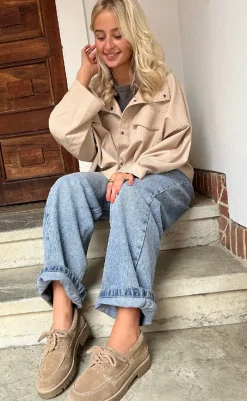 Online Loafers - The Walk - Suede Biscuit Loafers & Ballerinaer