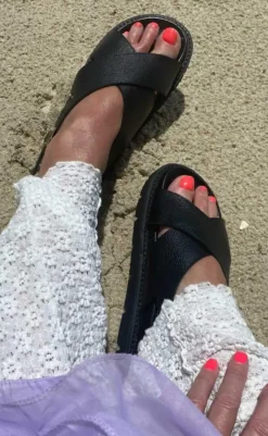 Outlet Sandal - Summertime - Black Sandaler