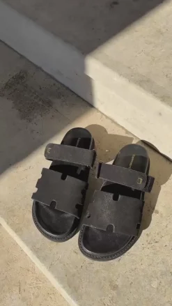 New Sandal - Summer Passion Plain - Black Sandaler