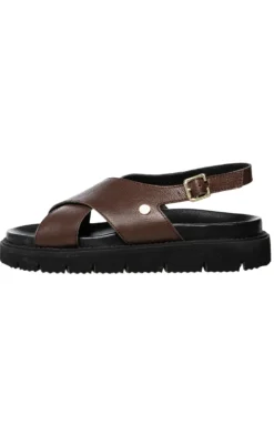 Hot Sandal - Summertime - Dark Brown Sandaler