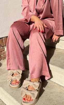 Hot Sandaler - Come To Me Suede - Biscuit Sandaler