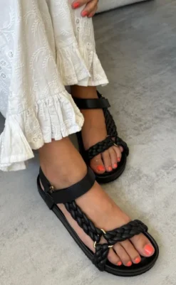 Hot Sandaler - Beach - Black Sandaler