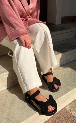 Sandaler By Josefine Valentin - Sky And Diamonds - Black Sandaler