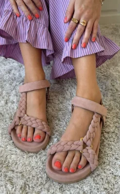 New Sandaler - Beach Suede - Papaya Sandaler