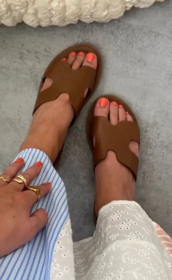 Sandaler - Ivy - Cognac Sandaler