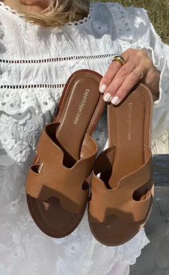 Sandaler - Ivy - Cognac Sandaler