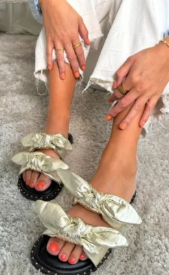 Best Sandaler - I Feel It - Gold Sandaler