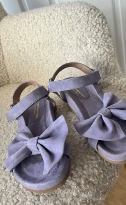 Sandaler By Josefine Valentin - Sky And Diamonds Suede - Lavender Sandaler