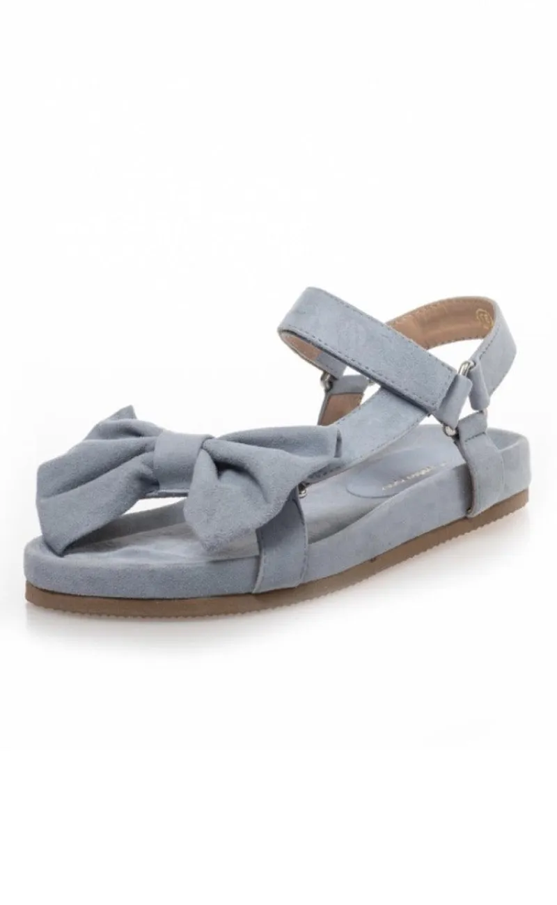 Sandaler By Josefine Valentin - Sky And Diamonds Suede - Lavender Sandaler