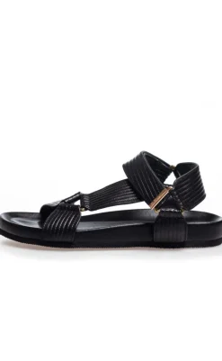 Sale Sandaler - Carrie Leather - Black Sandaler