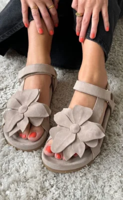 Discount Sandaler - My Flowers - Biscuit Sandaler