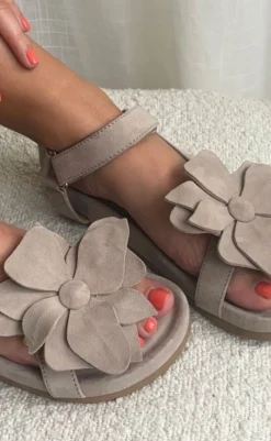 Discount Sandaler - My Flowers - Biscuit Sandaler
