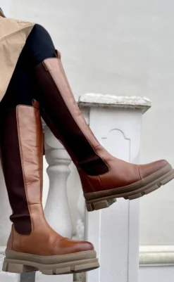 Outlet Støvle - Follow Me - Cognac Støvler