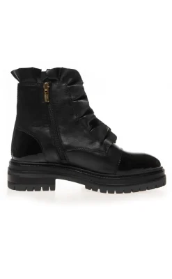 Online Støvle - Pretty - Black Patent Støvler