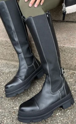 Hot Støvle - The Follow Boot - Black Støvler