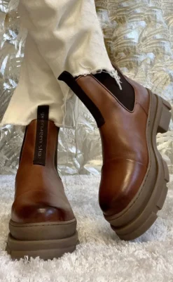 Sale Støvle - You And Me Low - Cognac Støvler