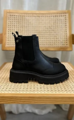 New Støvler - Sally Girl Low - Black Støvler