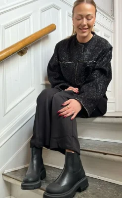 New Støvler - Sally Girl Low - Black Støvler