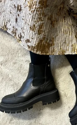 New Støvler - Sally Girl Low - Black Støvler