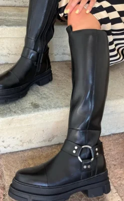 Outlet Støvler - Follow And Rock - Black Støvler