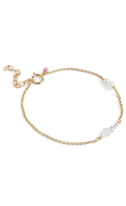 Outlet Armbånd - Sofia - White and Pearls Smykker