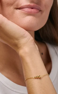 Sale Armbånd - Trinity - Gold Colour Smykker