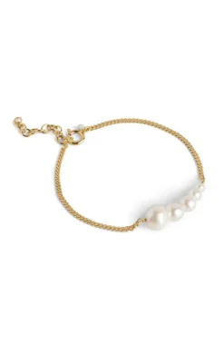 Discount Armbånd - Carmen Pearls - Gold Colour Smykker