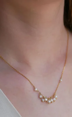 Sale Halskæde - Ophelia - Gold Colour Smykker