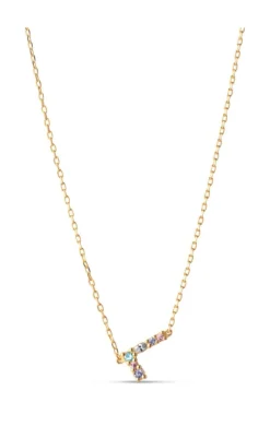 Sale Halskæde - My Name - Gold Colour Smykker