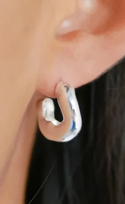 Best Øreringe - Gianna - Silver Colour Smykker