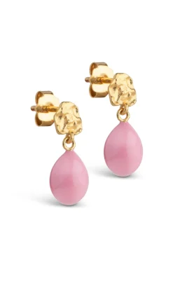 Sale Øreringe - Poe - Pink Smykker