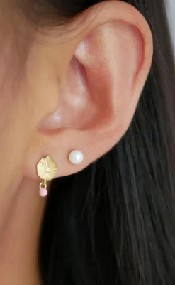 Sale Øreringe / Stud - Coco - Gold Colour Smykker