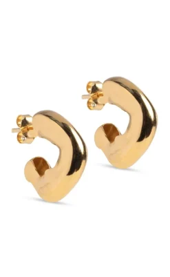 Outlet Øreringe - Gianna - Gold Colour Smykker