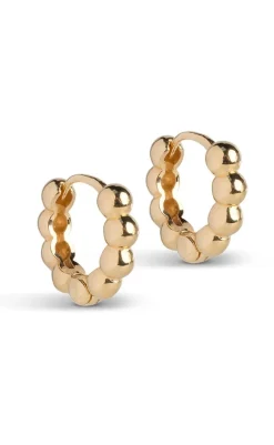 Sale Øreringe - Ball Small - Gold Colour Smykker