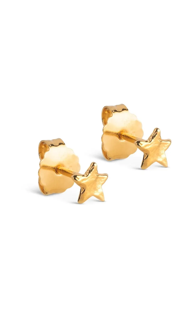 Øreringe - Star Energy - Gold Colour Smykker