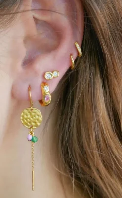 Hot Øreringe - Classic - Gold Colour Smykker