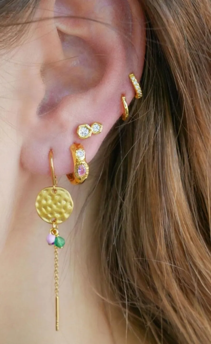 Hot Øreringe - Classic - Gold Colour Smykker