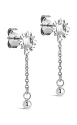 Clearance Øreringe - Sunshine Drop - Silver Colour Smykker