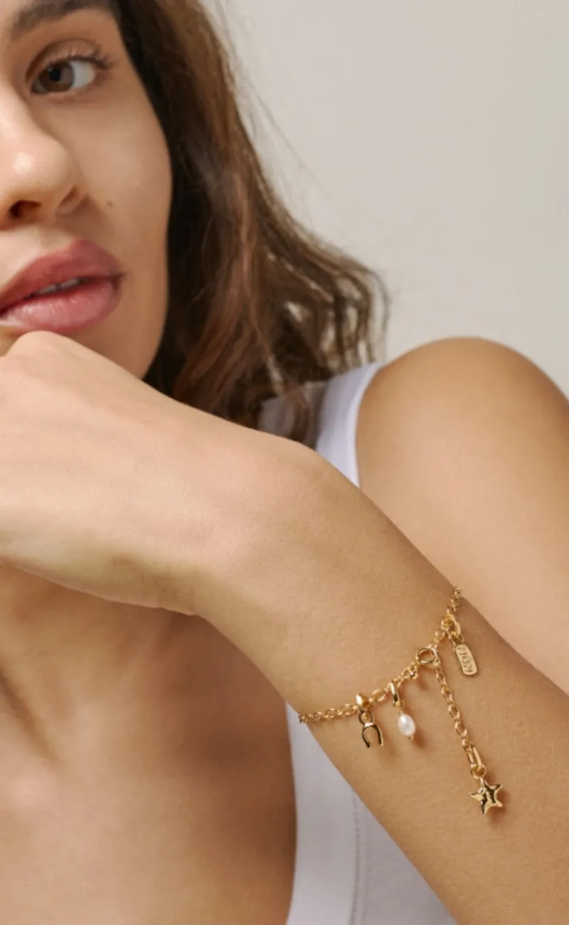 Discount Vedhæng - My Mom - Gold Colour Smykker