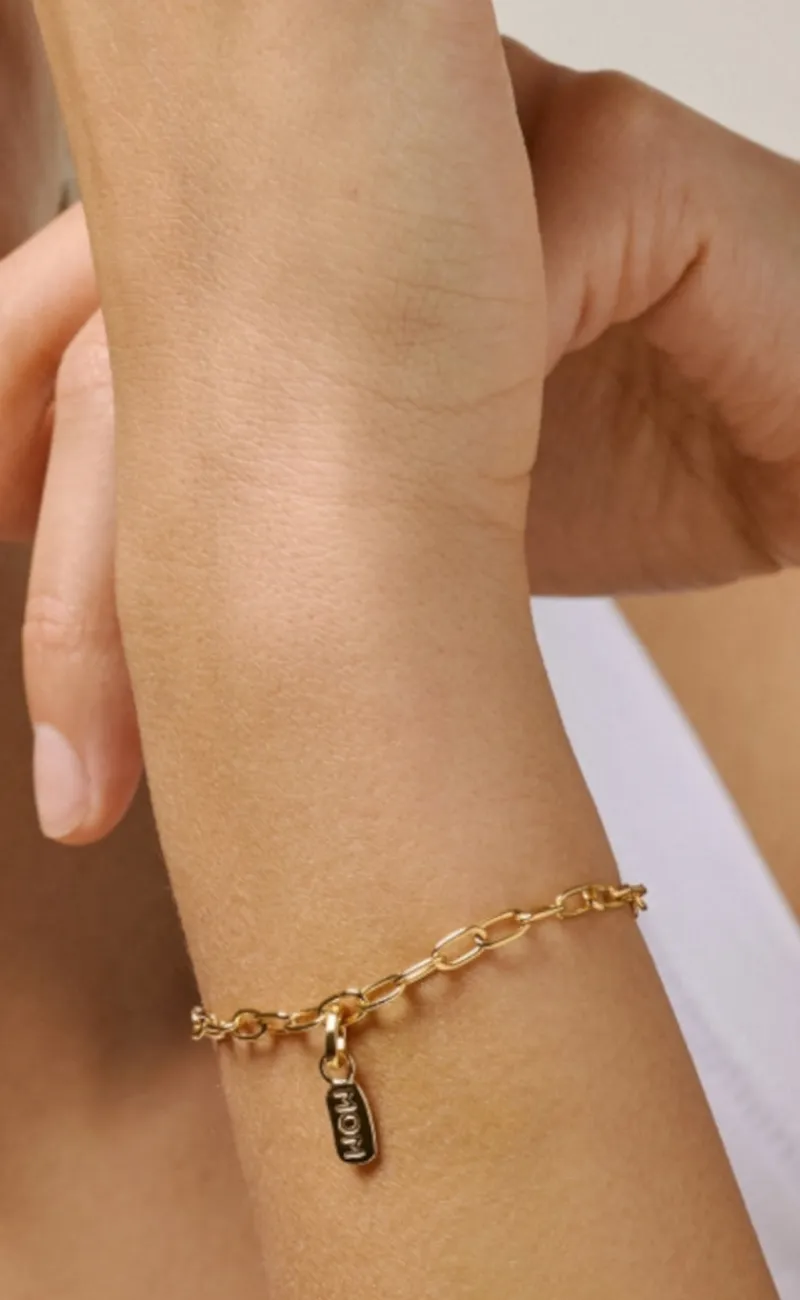 Discount Vedhæng - My Mom - Gold Colour Smykker