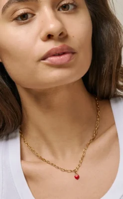 Discount Vedhæng - Amore - Red Smykker