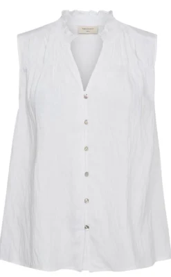 Blouse - Ally - Brilliant White Bluser