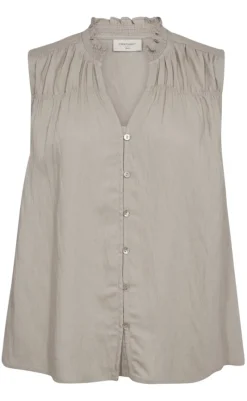 Hot Bluse - Ally - Simply Taupe Bluser