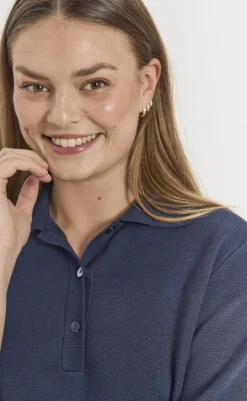 Online Bluse - Ani - Navy Blazer Bluser|Blazere & Indejakker