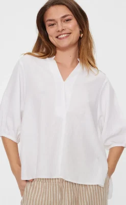 New Bluse - Lava 204290 - Brilliant White Bluser