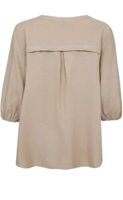 Hot Bluse - Lava 204290 - Sand Melange Bluser