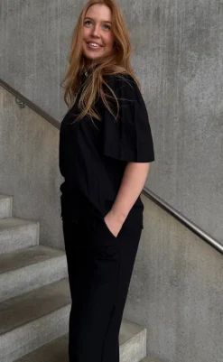 Hot Bluse - Linus - Black Bluser